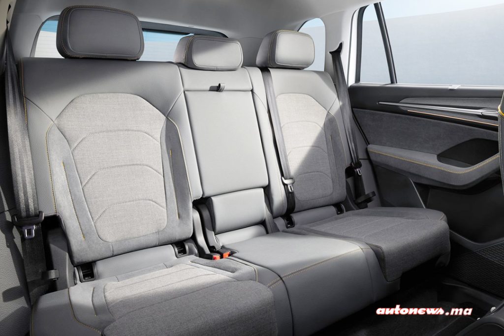 Banquette arrière modulable du Skoda Kodiaq 2026