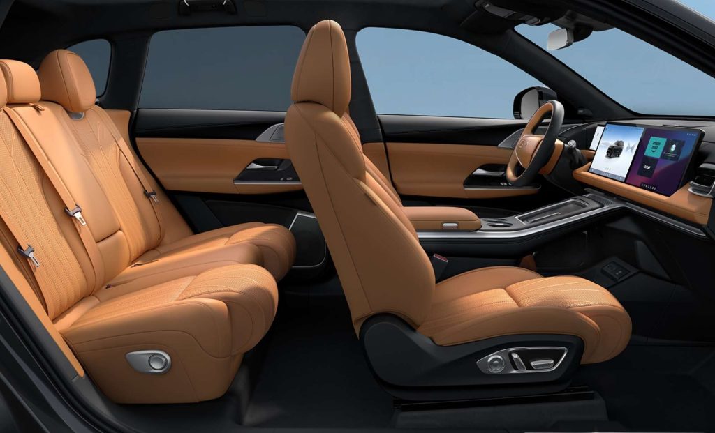 Xpeng G9 est spacieux et confortable