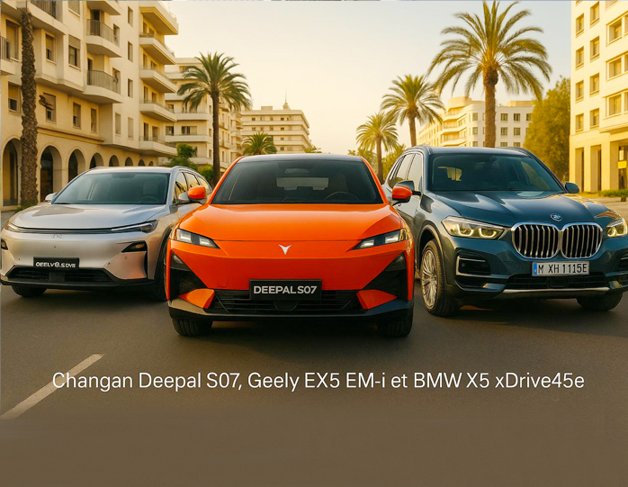Deepal s 07 geely e x 5 b m w x 5 sont propulsés par des motorisations hybrides changan deepal s 07 geely ex 5 bmwx 5 2026 maroc autonews 3