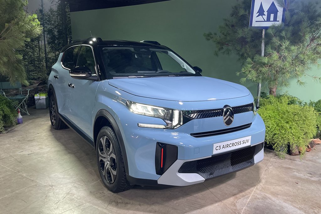 Citroën C3 Aircross arbore des proportions équilibrés et des passages de roues bien marqués