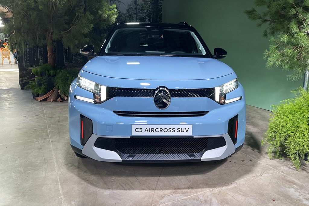 C3 Aircross 2025 affiche une face avant sympathique