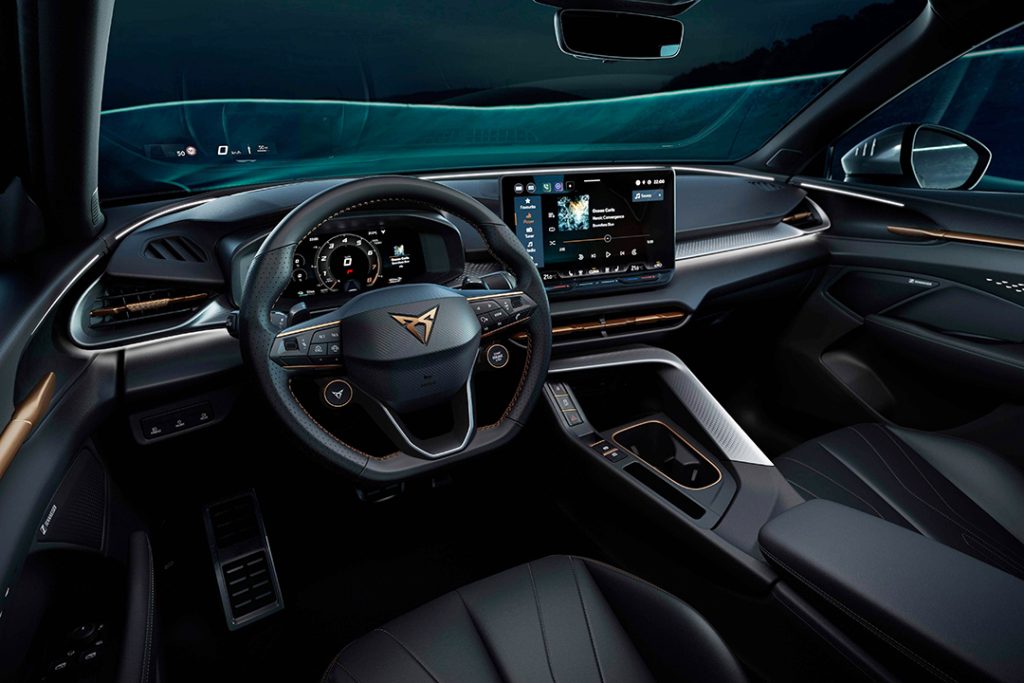 Le cockpit du Cupra Terramar 2025 cultive le sens du détail