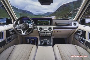 Mercedes classe g 2025 interior dashboard