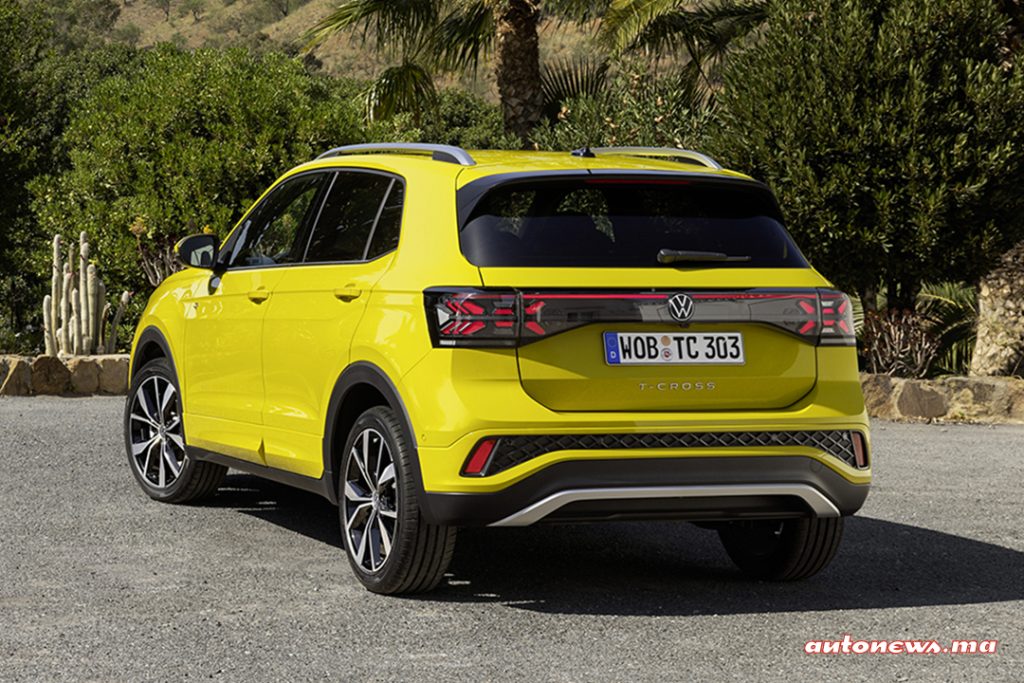 Volkswagen T-Cross se signale par sa poupe trapue