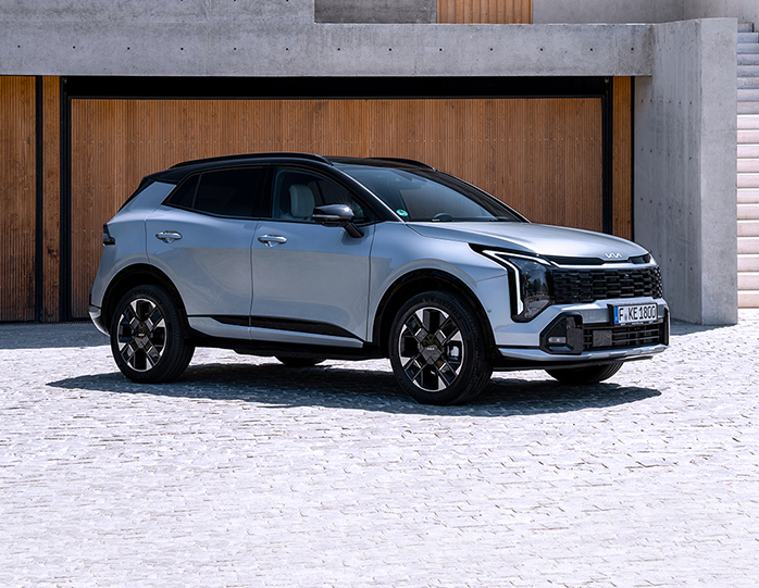 Kia sportage hybride maroc 2026 profil view 001