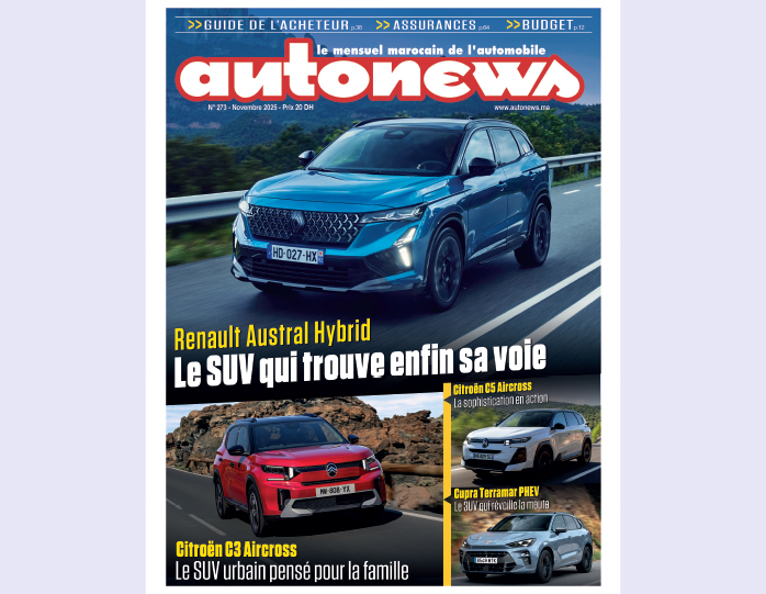 Autonews magazine couverture novembre 2025