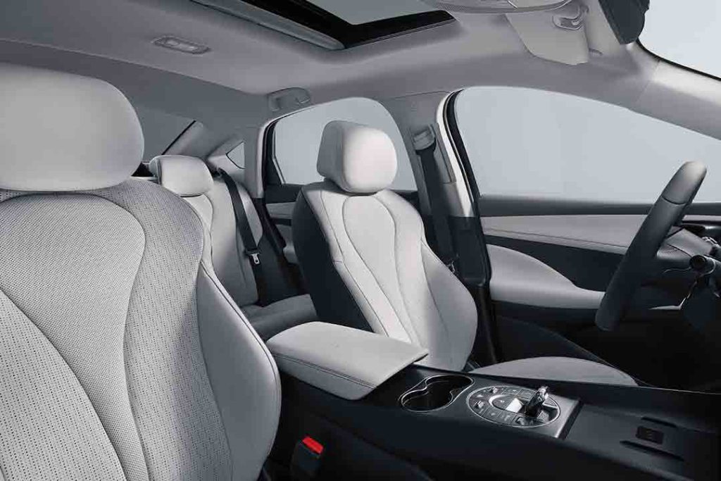 BYD Seal 5 sièges cuir vegan Maroc