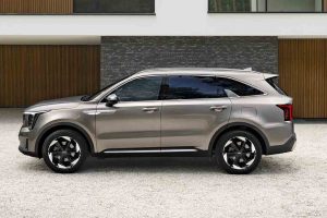 Kia sorento hev exterieur profil autonews 2