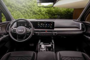 Kia sorento hev interieur tableau bord autonews