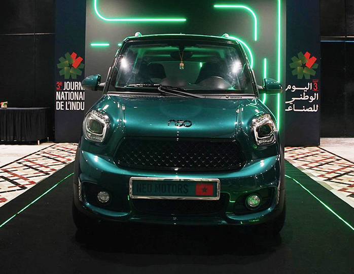 Neo motors 2025 exterieur face avant maroc autonews