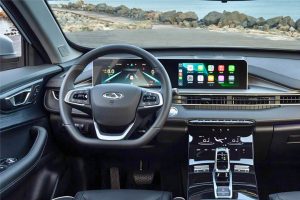 Chery tiggo 4 hev 2026 interior dashboard autonews