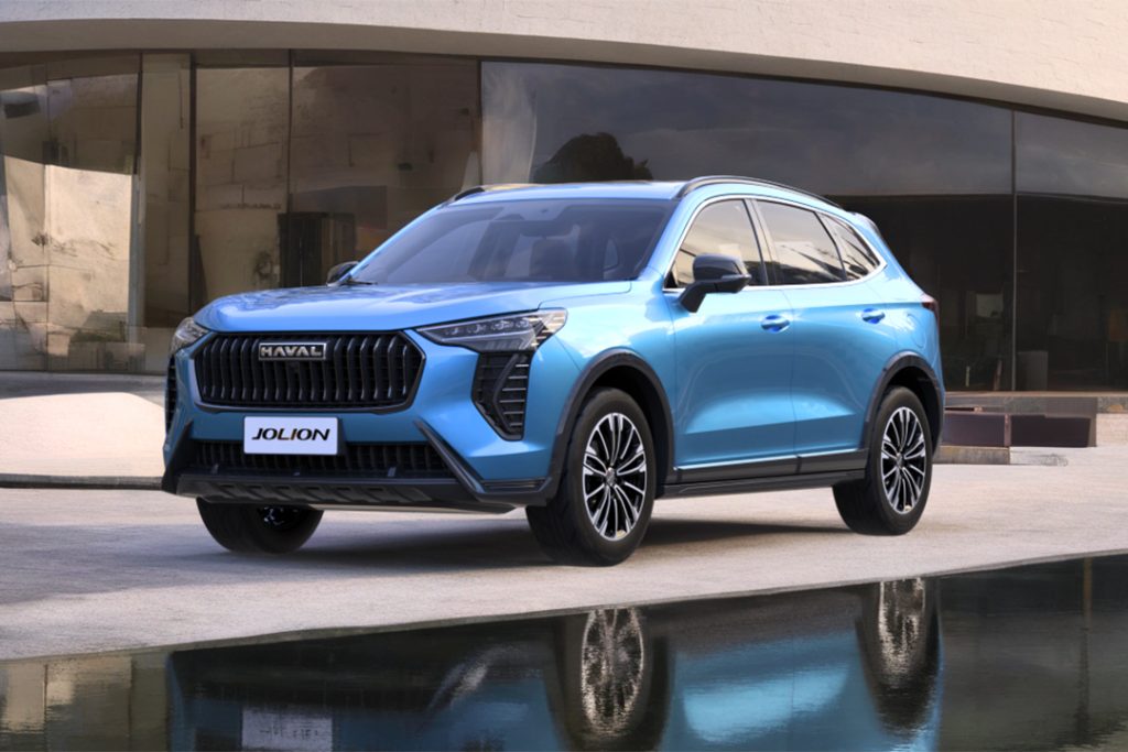 Le Haval Jolion restylé adopte une nouvelle calandre avec uns signature lumineuse élégante