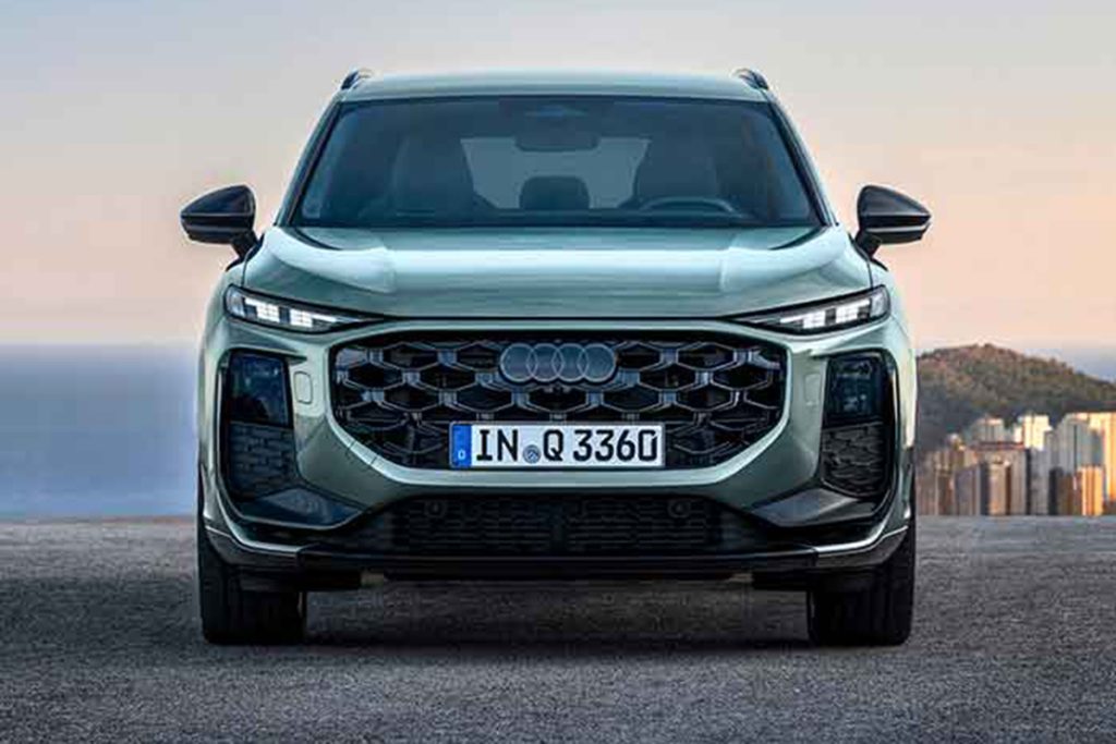 Audi Q3 face avant calandre redessinée Matrix LED Maroc