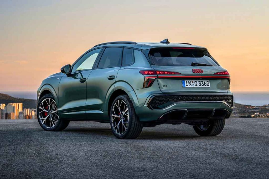 Audi Q3 2026 feux OLED bandeau lumineux arrière Maroc