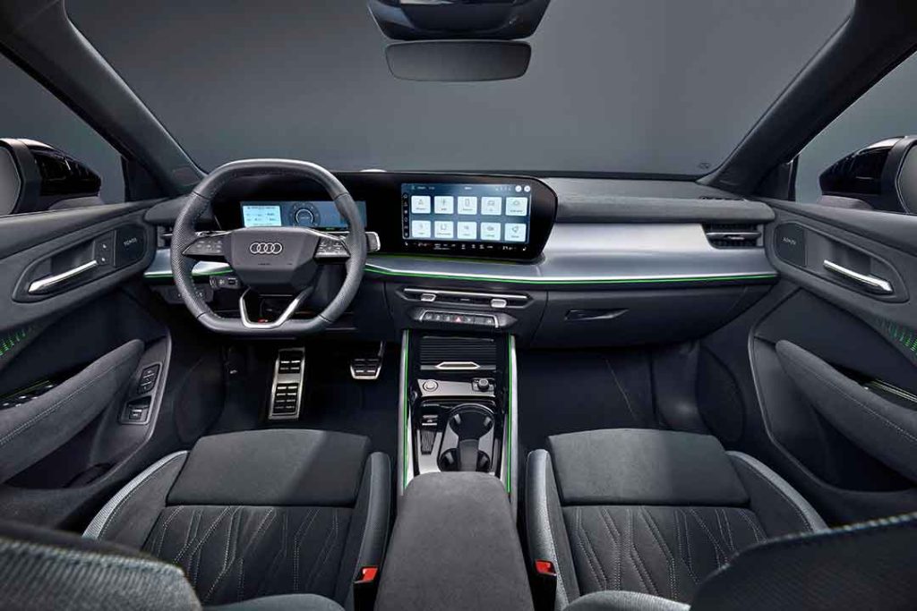 Audi Q3 2026 double dalle incurvée écran 12.8 pouces Maroc