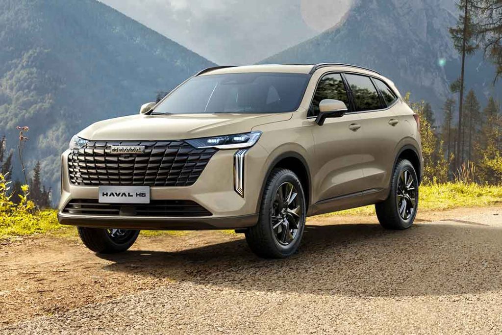 Haval H6 PHEV Maroc, SUV hybride rechargeable avec écran central 14,6 pouces