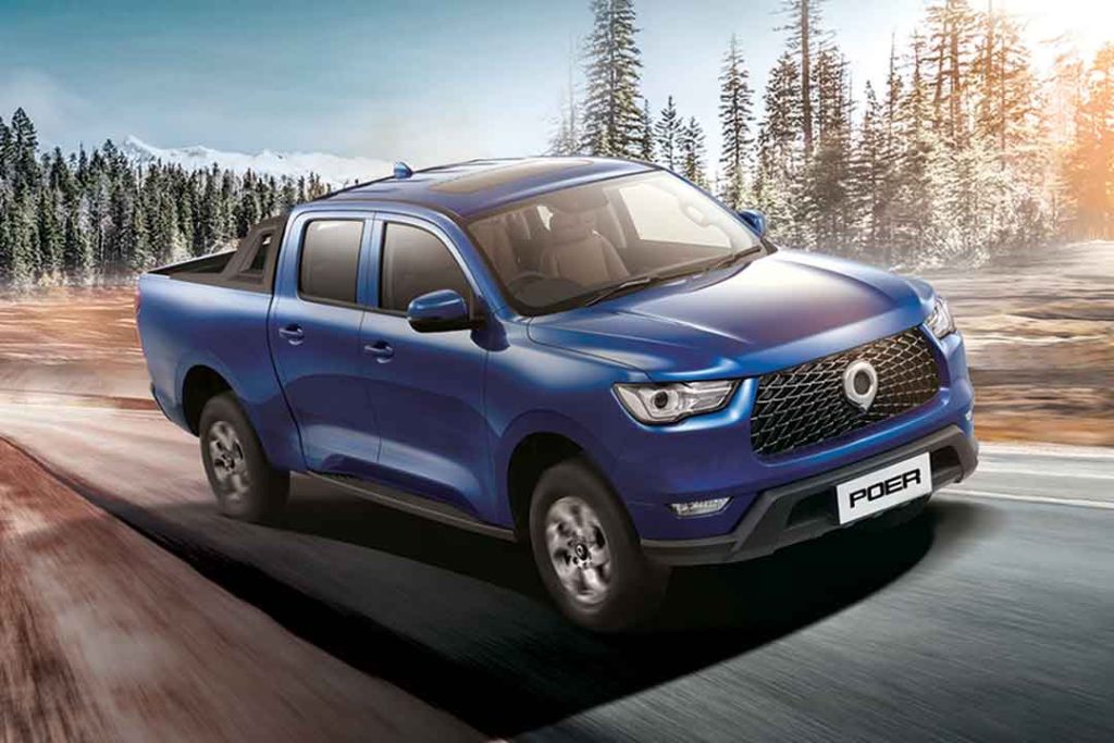 GWM Poer Maroc, pick-up double cabine diesel 4x4 avec boîte automatique ZF