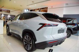 Jetour Dashing Maroc arrière design SUV compact