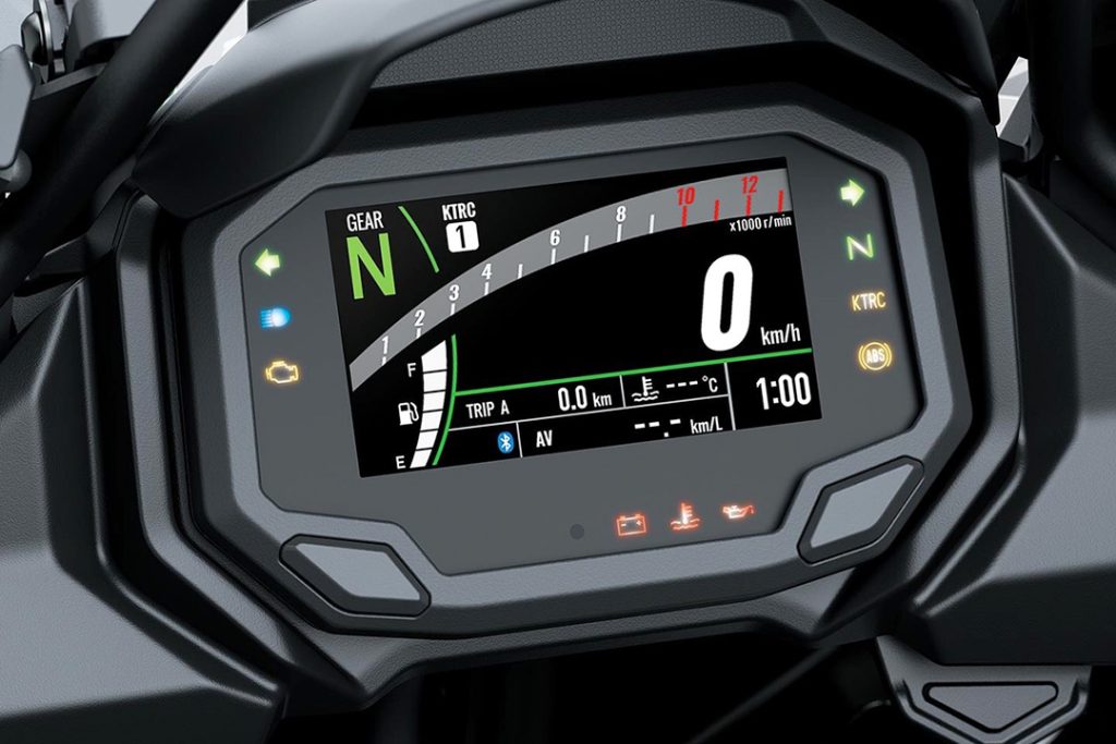 Kawasaki Versys 650 2026 écran TFT 4,3 pouces