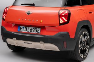 Mini aceman s e 2025 exterior rear detail