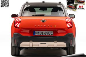 Mini aceman s e 2025 exterior rear three quarter 2
