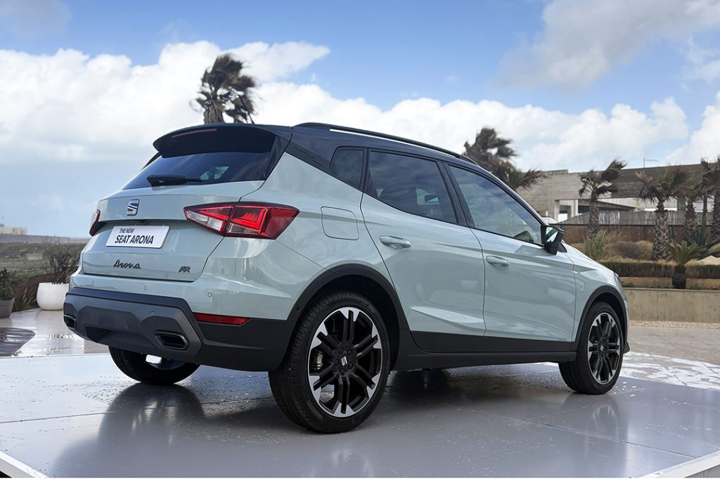 Banquette arrière du Seat Arona 2026