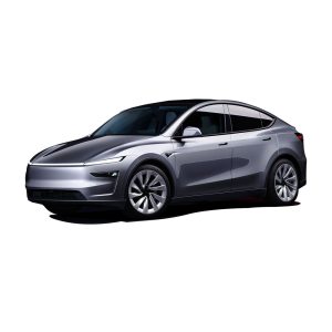 Tesla model y s u v électrique familial autonomie 600 km tesla model y 2025 exterior front view