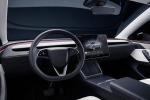 Tesla model y 2025 inerior dashboard 7