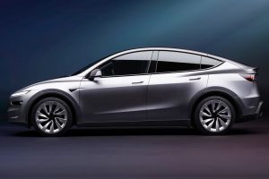 Tesla Model Y Maroc profil lignes fluides SUV électrique