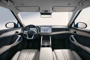Tableau de bord numérique du BYD Atto 2 PHEV