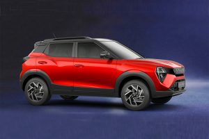 Face avant Mahindra XUV 3XO éclairage LED