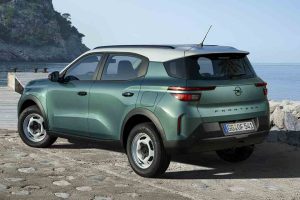 Opel frontera ev exterior rear view