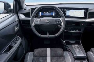 Opel frontera ev interior dashboard
