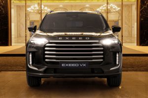 EXEED VX PHEV face avant calandre LED Maroc