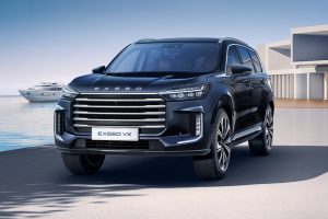 EXEED VX Maroc vue trois quarts avant