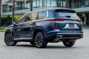 EXEED VX Maroc vue trois quarts arrière