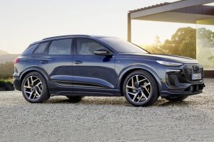 Audi q 6 e tron exterior front view 2