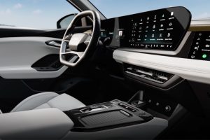 Audi q 6 e tron interior dashboard