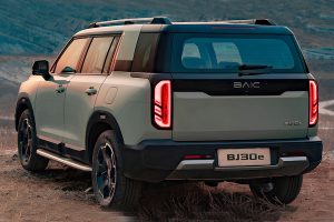BAIC BJ30e vue arrière