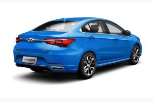 Arrière Chery Arrizo 6 2026 avec silhouette tricorps