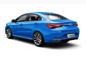 Chery Arrizo 6 Maroc vue trois quarts arrière