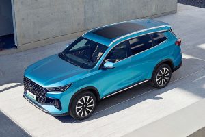 Chery tiggo 8 phev exterior front view 2