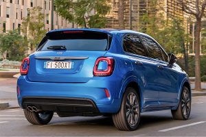 Fiat 500 x 2026 exterior rear view