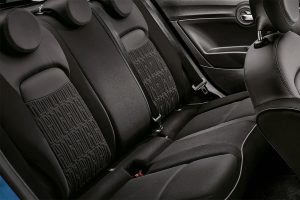 Fiat 500 x 2026 interior rear seats