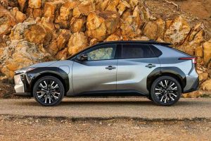 Toyota bz 4 x 2026 exterior profil 1