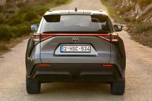 Toyota bZ4X vue arrière