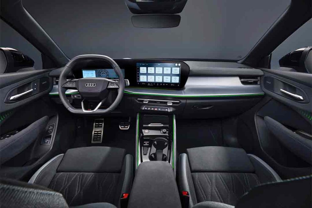 Tableau de bord numérique du nouveau Audi Q3 2026 au Maroc