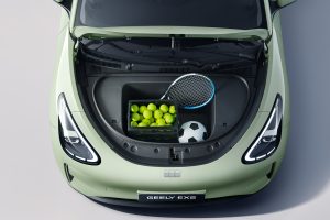 Coffre avant Geely EX2 Maroc 70 litres
