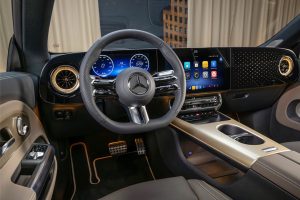 Tableau de bord Mercedes CLA écran MBUX 14 pouces
