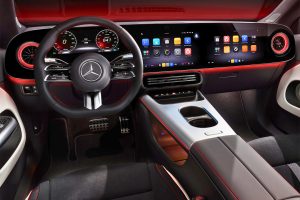Mercedes cla ev 2026 interior dashboard
